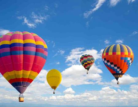 Hot air balloon festival in Gulf Shores
