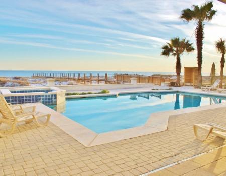 The Pool at Gulf Shores Vacation Rentals&#039; Kiva property