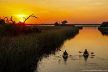 Little Lagoon in Gulf Shores, AL, 