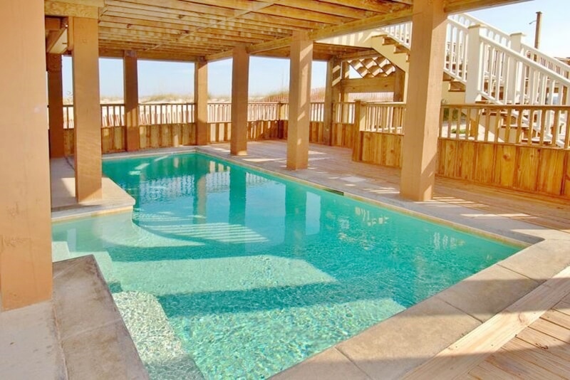 Pool at Endless Summer Gulf Shores beach house