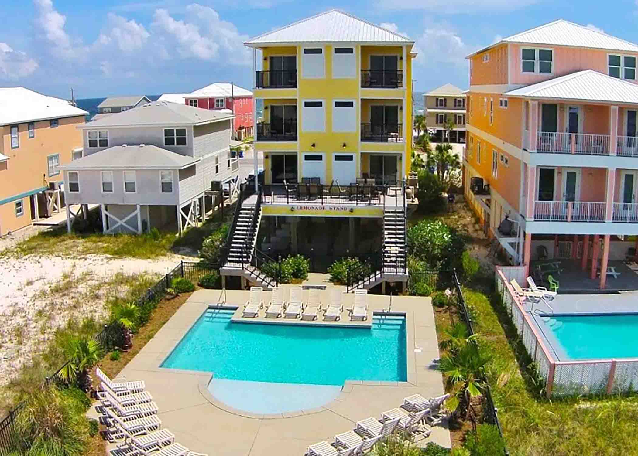 Gulf Shores vacation rental for large groups with a pool