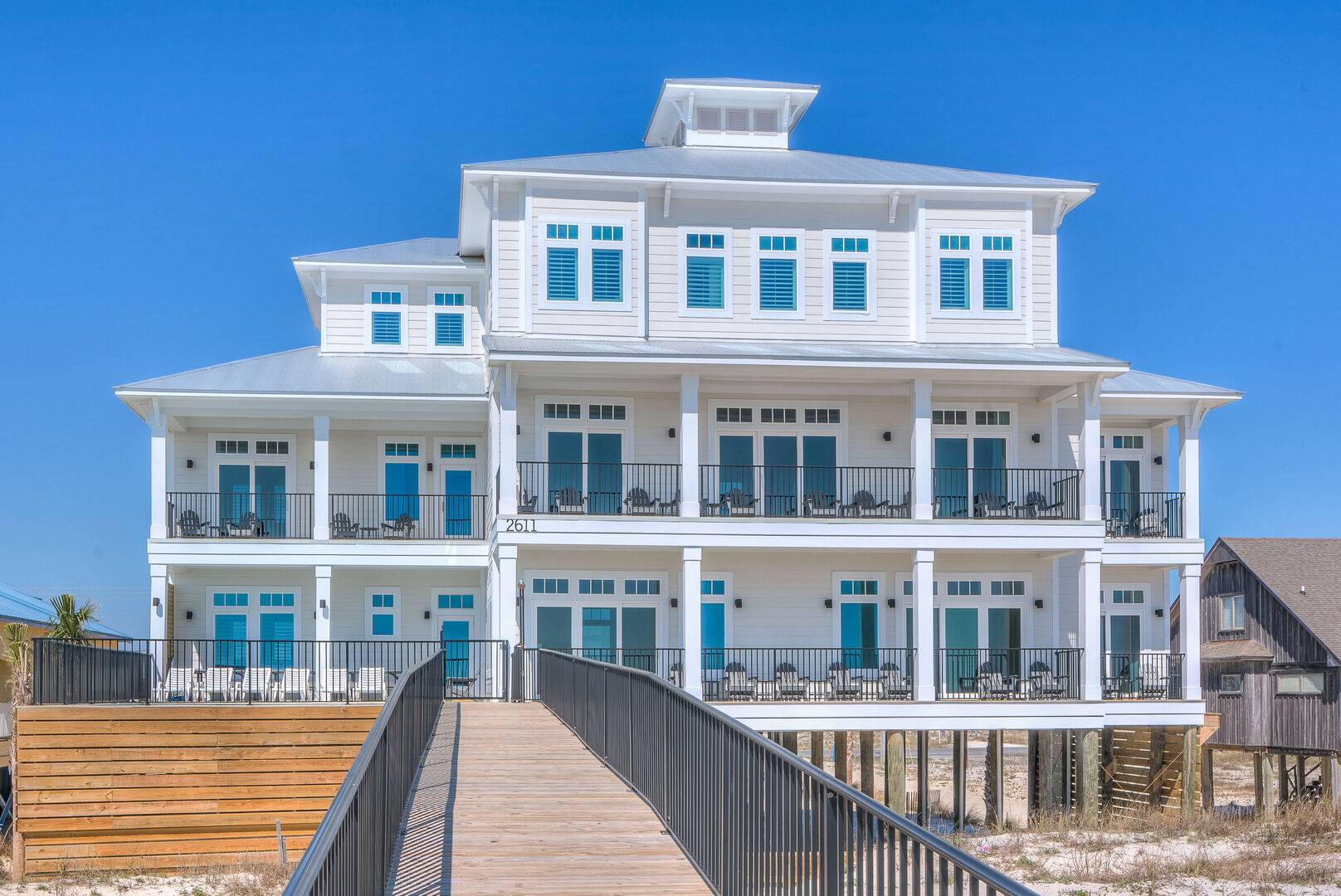 exterior of Morning View at Gulf Shores Vacation Rental