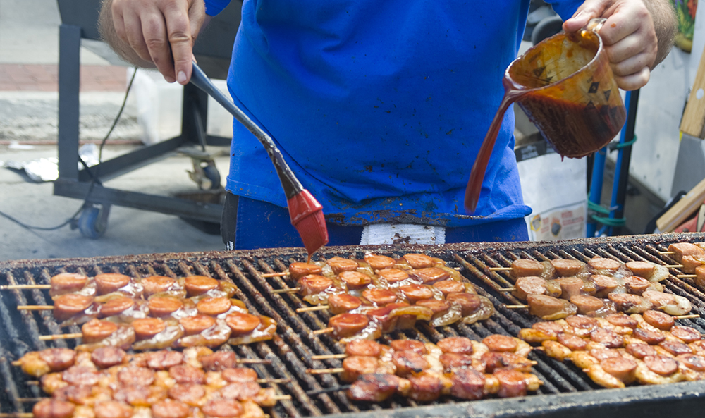 National Shrimp Festival - Grilled Shrimp