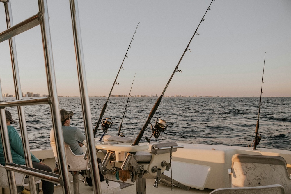 Fishing Charter off the coast